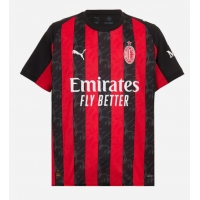 Billiga AC Milan Hemmatröja 2025-26 Kortärmad Billiga AC Milan Hemmatröja 2025-26 Kortärmad